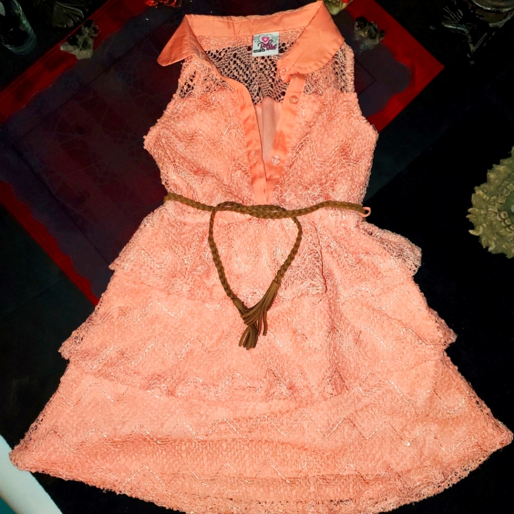 🤠Pretty Cowgirl Country Dress by Real Love Size 6X🤠 - Picture 1 of 7